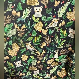 EUC ModCloth Retrolicious Woodsy Winters Cap Sleeve Dress - 1X